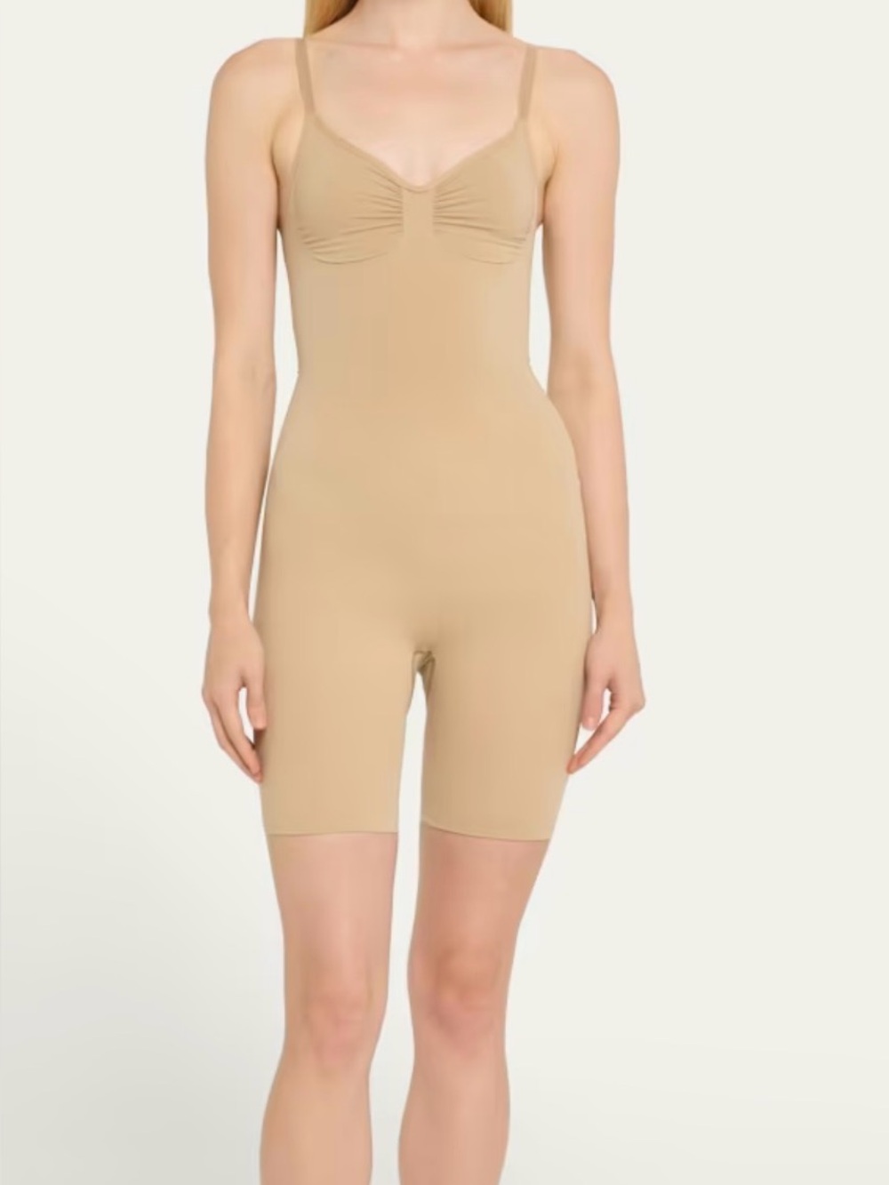 NWT SKIMS Everyday Sculpt Mid Thigh Bodysuit Size XS